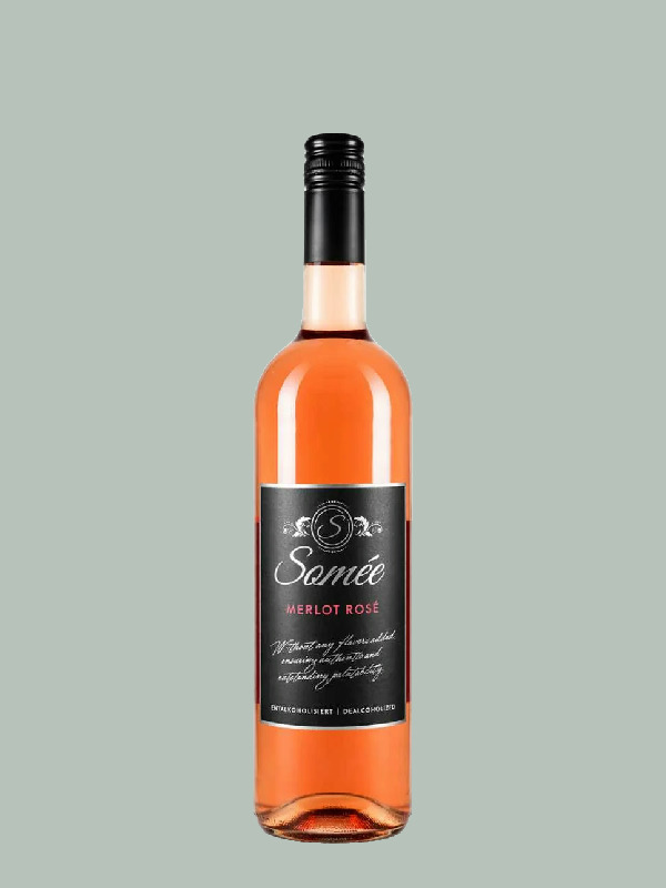 Somée Merlot Rosé Wine <0.5% Alcohol