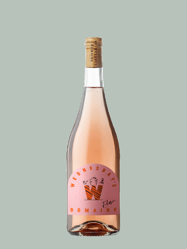 Wednesday's Domaine Elan Rosé Wine 0.0% Alcohol